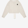 Margo kort sweatshirt med logotryck Margo kort sweatshirt med logotryck