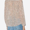 Maria-blus i tryckt bomullsvoile Maria-blus i tryckt bomullsvoile