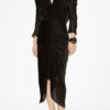 Marlin-blus i burnout-sammet Marlin-blus i burnout-sammet