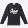 Martine långärmad T-shirt med tryck Martine långärmad T-shirt med tryck