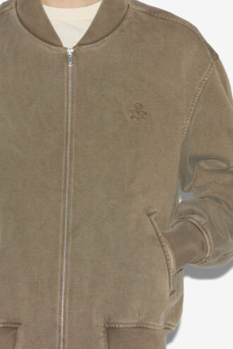 Marty Jersey Bomber Style Sweatshirt