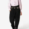 Mellya blekta chambray-byxor i morotsmodell Mellya blekta chambray-byxor i morotsmodell