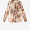 Mexika tryckt bomullsvoile-blus Mexika tryckt bomullsvoile-blus