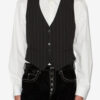 Mika Tennis Stripe Suit Vest Mika Tennis Stripe Suit Vest