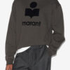 Mikoy Fleece-tröja med överdimensionerad logotyp Mikoy Fleece-tröja med överdimensionerad logotyp