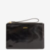Mino glänsande läderclutch Mino glänsande läderclutch