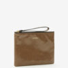 Mino glänsande läderclutch Mino glänsande läderclutch