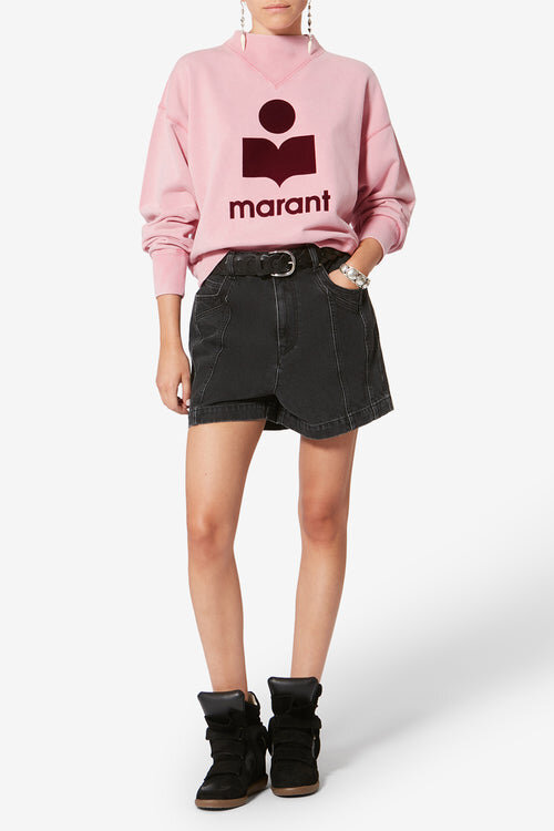 Moby bomullströja med logotyp Moby bomullströja med logotyp