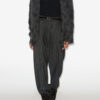 Mylene Wrap-Over Kid Mohair Cardigan
