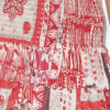 Naomi smockad bomullsvoile-kjol med bandana-tryck Naomi smockad bomullsvoile-kjol med bandana-tryck