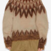 Natania Mohair Fair Isle-mönstrad tröja Natania Mohair Fair Isle-mönstrad tröja