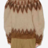 Natania Mohair Fair Isle-mönstrad tröja Natania Mohair Fair Isle-mönstrad tröja