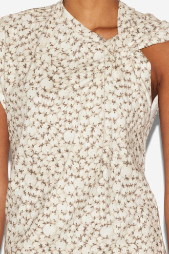 Nayda Asymmetrisk bomullst-shirt Nayda Asymmetrisk bomullst-shirt