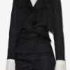 Nelvia Tennis Stripe Suit Jacket Nelvia Tennis Stripe Suit Jacket
