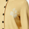 Newton Cardigan i bomull och ull med logotyp Newton Cardigan i bomull och ull med logotyp