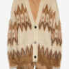Nielson Mohair Fair Isle-mönstrad kofta