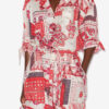 Niely Playsuit i tryckt bomullsvoile Niely Playsuit i tryckt bomullsvoile