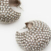 Njut av Rhinestone Hoop Earrings Njut av Rhinestone Hoop Earrings