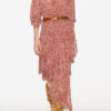 Noeline tryckt crepe-blus Noeline tryckt crepe-blus