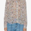 Noeline tryckt crepe-blus Noeline tryckt crepe-blus
