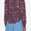 Noeline tryckt crepe-blus Noeline tryckt crepe-blus