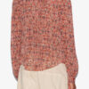 Noeline tryckt crepe-blus Noeline tryckt crepe-blus