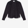 Noeline tryckt crepe-blus Noeline tryckt crepe-blus