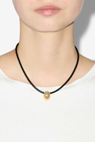 Nytt Crescent-halsband med pärla