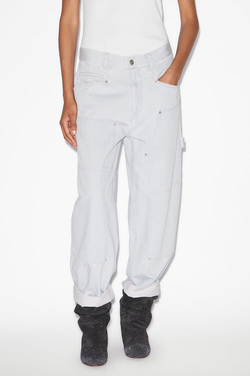 Ophra Loose Fit Fine Denim Jeans Ophra Loose Fit Fine Denim Jeans