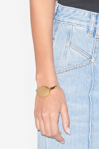 Ory armband i guldfärgad mässing