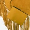 Oskan Hobo Soft Fringed Suede Calfskin Leather Handbag Oskan Hobo Soft Fringed Suede Calfskin Leather Handbag