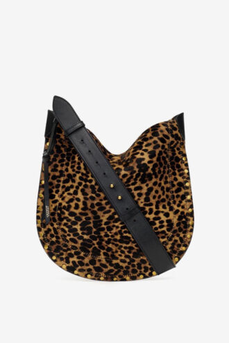 Oskan Soft-väska i ”pony”-stil läder med leopardmönster Oskan Soft-väska i ”pony”-stil läder med leopardmönster