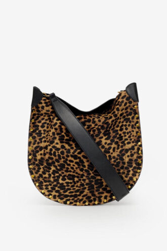 Oskan Soft-väska i ”pony”-stil läder med leopardmönster Oskan Soft-väska i ”pony”-stil läder med leopardmönster