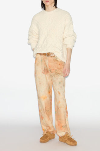 Pablo tryckta jeansbyxor