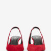 Padim högklackade pumps i mocka med slingback Padim högklackade pumps i mocka med slingback