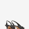 Padim högklackade pumps med slingback i lackläder Padim högklackade pumps med slingback i lackläder