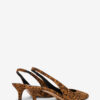 Padim pumps med rem bak i leopardmönstrat mocka Padim pumps med rem bak i leopardmönstrat mocka