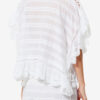 Payton Kaftan-inspirerad topp i bomull och blommig spets Payton Kaftan-inspirerad topp i bomull och blommig spets