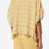 Payton Kaftan-inspirerad topp i bomull och blommig spets Payton Kaftan-inspirerad topp i bomull och blommig spets