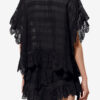 Payton Kaftan-inspirerad topp i bomull och blommig spets Payton Kaftan-inspirerad topp i bomull och blommig spets