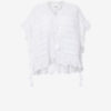 Payton Kaftan-inspirerad topp i bomull och blommig spets Payton Kaftan-inspirerad topp i bomull och blommig spets