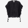 Payton Kaftan-inspirerad topp i bomull och blommig spets Payton Kaftan-inspirerad topp i bomull och blommig spets