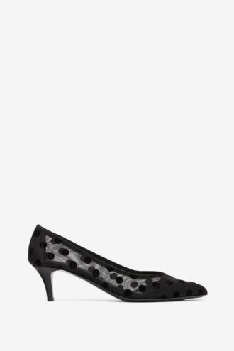 Peleo pumps i tyll med prickar