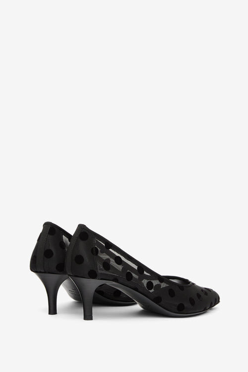 Peleo pumps i tyll med prickar Peleo pumps i tyll med prickar