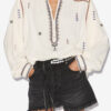 Pelson broderad gasblus Pelson broderad gasblus