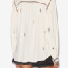 Pelson broderad gasblus Pelson broderad gasblus