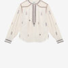 Pelson broderad gasblus Pelson broderad gasblus