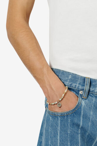 Pierce armband i natursten