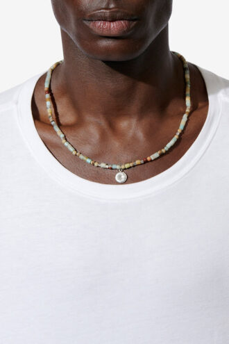 Pierce halsband med naturliga pärlor