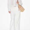 Plalia samlad bomullsvoile-blus Plalia samlad bomullsvoile-blus